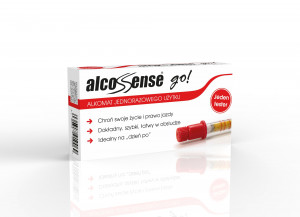 AlcoSense GO! Jednorazowy tester trzeźwości